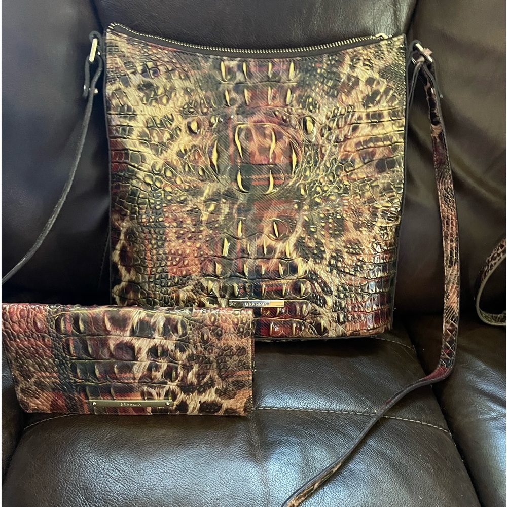 Brahim  Tartan Animal Melbourne purse and wallet